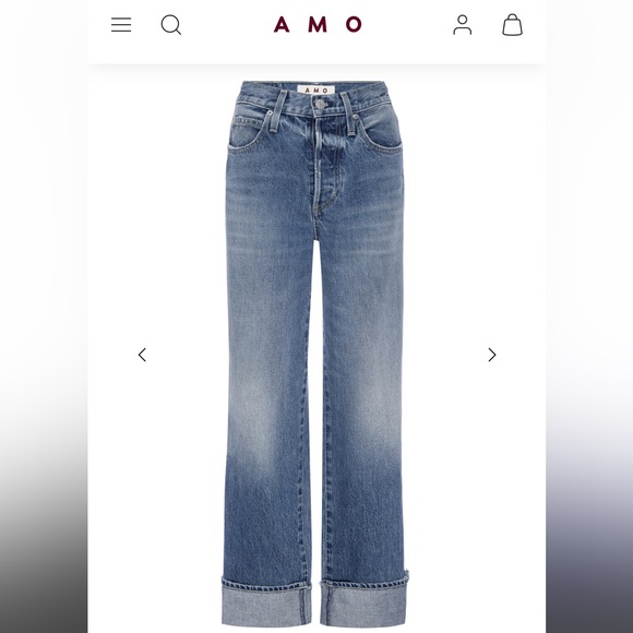 AMO | Sonia Cuff Jean | Size 25 - Picture 7 of 7